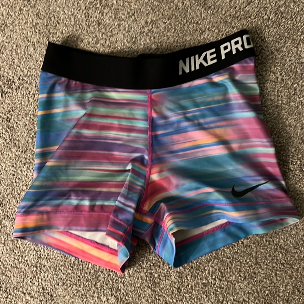 Nike pro spandex shorts